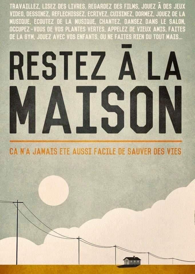 Restez à la maison